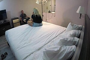 Doll casting pov interview with skinny latina slut sucking penis and fucking pussy
