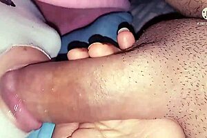 arab girl gives amazing blowjob and rides big ass 😍