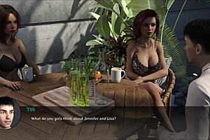 Intense amateurs in reunion 69 position