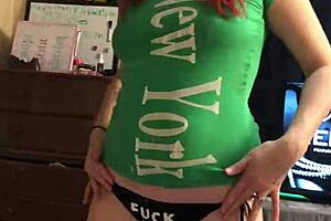 showing a little bit of my dancing in little underwear