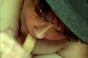 Marie the slave sucks three cocks and swallows cum in mouth