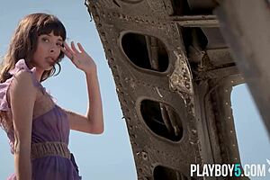 plane crash sole survivor is hot latina steph who gets naked outdoor