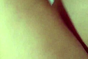 Fat curvy wife masturbates like a horny slut in living room