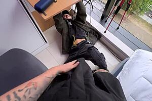 i called the technician and fucked him hard