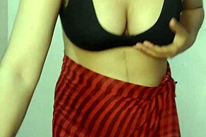 Husband's First Time Fucking Wife's Big Natural Tits and Pussy