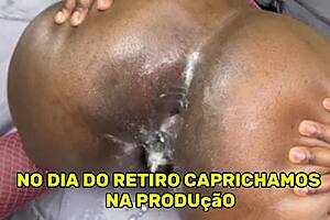 Feeling Intense Pleasure in Anal Double Penetration at Evangelical Retreat.