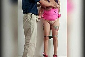 Latina Mexican Police Officer Gives Tremendous Groping