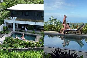 Real outdoors public encounter with multiple angles and facial