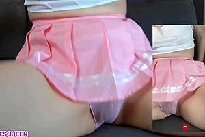 Blonde Teaching Students On Zoom Class