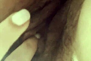 Masturbating in a public bathroom alone.