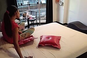 Wow, Hotel Fucking with Tight Pussy Jumping on Me!