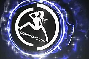 Dominika c gives special close up as requested.