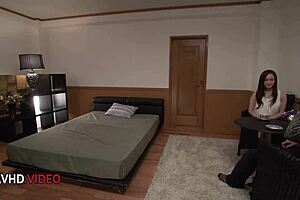 Office Babe In Stockings Gives Perfect Blowjob And Creampie At Work