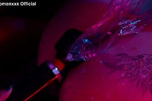 Intense foot worship with tickling, bondage, and vibrator domination.