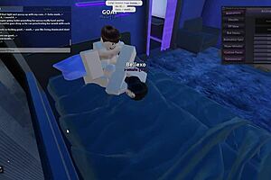 Getting Fucked by a Roblox Pornstar