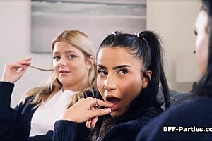 Bfs Big Dick Shared Among Besties In A Steamy Group Session