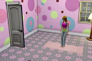 The sims wife gets fucked in group threesome