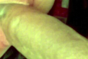 Hot married woman fills pussy with milk