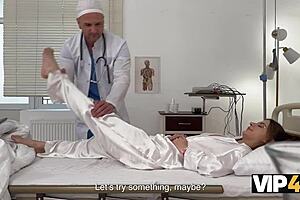 Teen Blogger Fucked By Horny Doctor In Hospital Uniform Anal