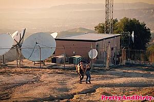 Beautiful babe rides cock at work, gets caught