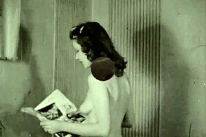 Dark Lantern presents steam age porn with retro blowjob and mature fucking.