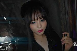 Two naughty guards seduce prisoner!