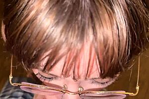 is prim taylor the naughty neighbor giving blowjobs?