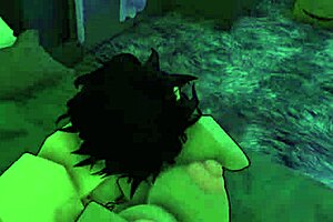 a busty follower asks me to fuck her hard and she made me cum inside in roblox