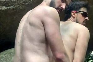 I fucked a stranger masturbating on the trail