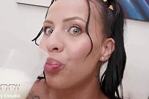 P-love 5 sensual brazilians anal milk enemas