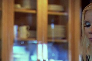 Fucking Beauty Brunette Bent Over With Monster Cock