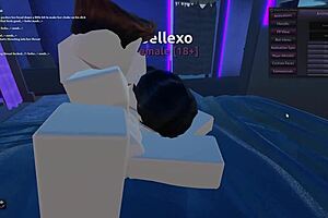 Getting Fucked by a Roblox Pornstar
