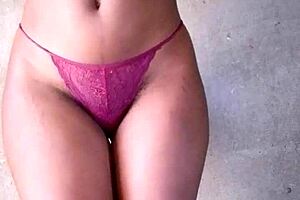 African Babe Enjoys Intense Creampie Fucking