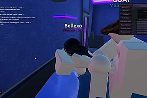 Getting Fucked by a Roblox Pornstar
