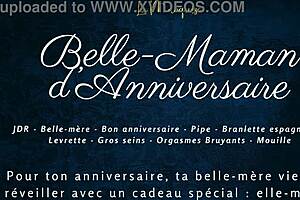 Belle-maman gets bent over in intense doggystyle for anniversary