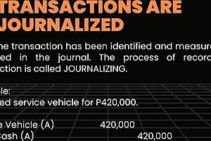 Pinay College Student Explains Accounting Cycle To Group Of Amateurs