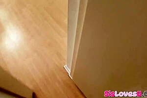 stepsis shows tight hole and begs to pound gorgeous ass