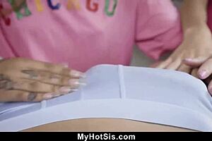 Horny Stepsisters Deepthroat Administration For Me In 3some