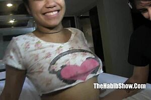 性感混血Loni Legend被墨西哥粉丝Derek Forreal猛烈操！