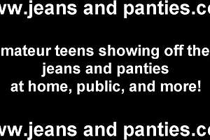 Watch me undress from my skinny jeans