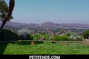 Petite 18+ Rookie Meets Coach For Blowjob And Fuck