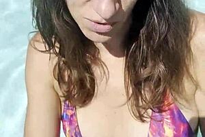 want to see us fuck by the pool?