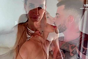 Vero Buffone enjoys passionate sex with her partner