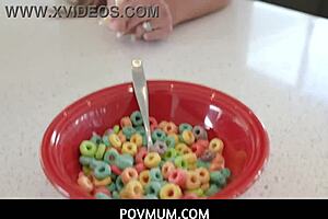 Pov - Hot Milf Aila Donovan Blows Passionately With Intense Emotions