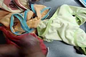 I Jerk Off And Cum In My Wife's Used Panties Great Compilation