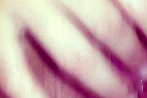 She RUBS Cock on ASS Until Cumming