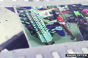 Horny Thick Blonde Teen 18+ Shoplifter Alexa Raye Seduces Security Officer With Big Ass Tits Monster Cock