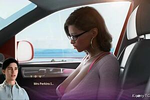 Apocalust - Cheating Married Woman Fucked by Her Bigdick-Student While Her Husband Is on the Phone