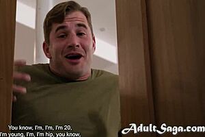 she caught her roommate jerking off to her jilling - kenna james nathan bronson