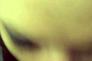 Vilja performs a sloppy POV blowjob with deepthroat and gagging